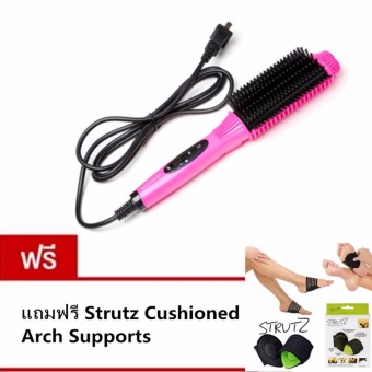 2560 Nova หวีแปรงไฟฟ้า ยืดตรง ม้วนโรล ทำวอลลุ่ม รุ่น 8810 แถมฟรี Strutz Cushioned Arch Supports แผ่นรองฝ่าเท้าเพื่อสุขภาพ ลดอาการบาดเจ็บ ลดความปวดเมื่อย