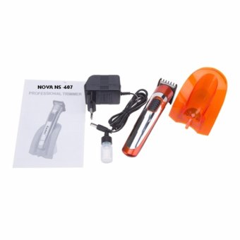 ซื้อ/ขาย NOVA ปัตตาเลี่ยนตัวเล็กไร้สาย PROFESSIONAL TRIMMER รุ่น NS-607A - Orange