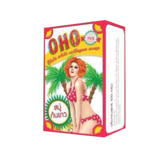 รีวิวพันทิป OHO Gluta White Collagen Soap สบู่ก้นขาว 100g เสนอราคา OHO Gluta White Collagen Soap สบู่ก้นขาว 100g