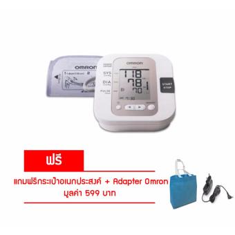 OMRON เครื่องวัดความดันโลหิต รุ่น JPN1 (+แถมฟรีกระเป๋าถืออเนกประสงค์+AdapterOmron1อัน)