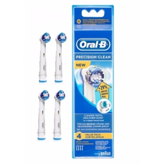 หัวแปรงสีฟันไฟฟ้า ORAL-B PRECISION CLEAN HEADS EB20 -4PC หัวแปรงสีฟันไฟฟ้า ORAL-B PRECISION CLEAN HEADS EB20 -4PC