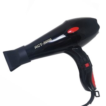 ประเทศไทย Orbia ไดร์เป่าผม RCT-3000 ลมแรง 2000 วัตต์ พร้อมหัวไดร์ 2 หัว (สีดำ)