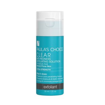 Paula's Choice CLEAR Extra Strength Anti Redness Exfoliating Solution w/2%salicylic Acid 30 ml ขนาดทดลอง Paula's Choice CLEAR Extra Strength Anti Redness Exfoliating Solution w/2%salicylic Acid 30 ml ขนาดทดลอง