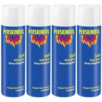 ราคา PERSKINDOL Cool Spray บรรเทาอากาศปวดกล้ามเนื้อ 250ml. (4 ขวด)