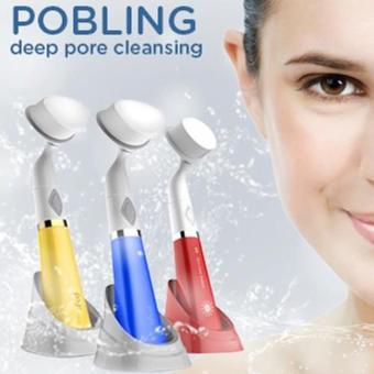 ราคา Po Bling Pore Sonic Cleanser Color # Blue แปรงทำความสะอาดผิวหน้า-สีทอง