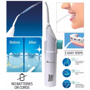 Power Floss อุปกรณ์ดูแลช่องปาก อุปกรณ์ทำความสะอาดฟันเครื่องพ่นน้ำแทนไหมขัดฟันขจัดเศษอาหารตามซอกฟันให้สะอาดหมดจดเหมาะสำหรับเหล็กดัดฟัน/ใช้แทนไหมขัดฟัน Power Floss อุปกรณ์ดูแลช่องปาก อุปกรณ์ทำความสะอาดฟันเครื่องพ่นน้ำแทนไหมขัดฟันขจัดเศษอาหารตามซอกฟันให้สะอาดหมดจดเหมาะสำหรับเหล็กดัดฟัน/ใช้แทนไหมขัดฟัน