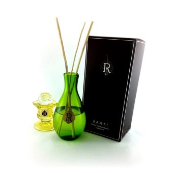 ประเทศไทย Ramaira Green premium pink floral reed diffuser 200 ml.