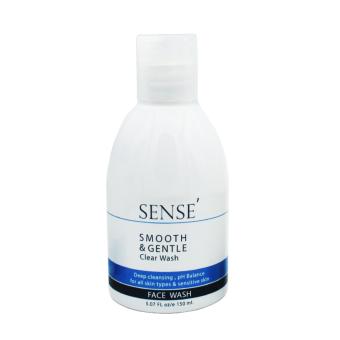 รีวิว SENSE' Anti-Acne Smooth & Gentle Clear Wash ผลิตภัณฑ์ล้างหน้าสูตรอ่อนโยนไม่มีฟอง สำหรับผู้มีปัญหาสิวและทุกสภาพผิว ขนาด 150ml ประกาศขาย SENSE' Anti-Acne Smooth & Gentle Clear Wash ผลิตภัณฑ์ล้างหน้าสูตรอ่อนโยนไม่มีฟอง สำหรับผู้มีปัญหาสิวและทุกสภาพผิว ขนาด 150ml
