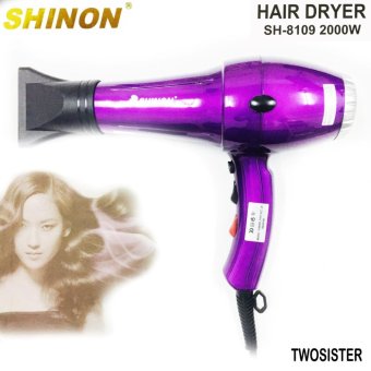2560 Shinon Twosister ไดร์เป่าผม ร้อนเย็น ไฟ 2000 วัตต์ ลมแรง ร้อนเร็ว