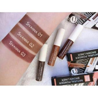 รีวิว Sivanna Natural Powder Brown Liner รีวิว Sivanna Natural Powder Brown Liner