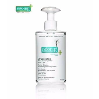 Smooth E Extra Sensitive Makeup Cleansing Water 300 ml. Smooth E Extra Sensitive Makeup Cleansing Water 300 ml.