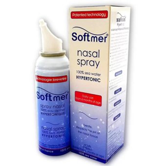 ประเทศไทย Softmer Spray Nasal สเปรย์น้ำทะเลใช้แทนการล้างจมูก 100มล.