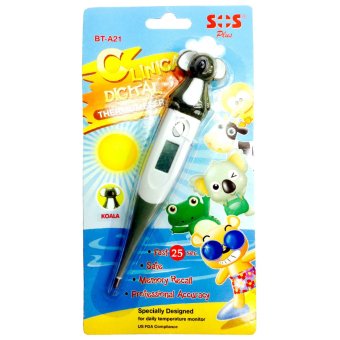 Sos plus thermometer เอส โอ พลัส เทอร์โมมิเตอร์ รูปหมี โคล่า