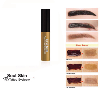 Soul Skin 6D Tattoo Eyebrow No.3 Light Brow เจลสักคิ้ว 6 มิติ(1แท่ง) แถมฟรี บล็อคคิ้ว Soul Skin 6D Tattoo Eyebrow No.3 Light Brow เจลสักคิ้ว 6 มิติ(1แท่ง) แถมฟรี บล็อคคิ้ว