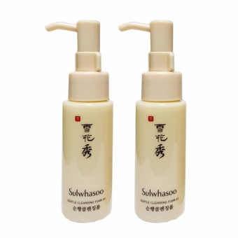 Sulwhasoo Gentle Cleansing Foam EX โฟมล้างหน้าสูตรอ่อนโยน 50ml (2ขวด) Sulwhasoo Gentle Cleansing Foam EX โฟมล้างหน้าสูตรอ่อนโยน 50ml (2ขวด)