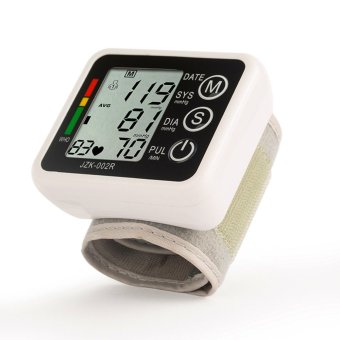 Teamtop Digital Wrist Blood Pressure Monitor Full Automatic Upper Arm Heart Beat Meter