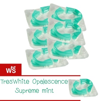 TresWhite Opalescence Supreme 15% Mint ถาดฟอกฟันขาว 6 คู่ (ฟรี 1คู่) TresWhite Opalescence Supreme 15% Mint ถาดฟอกฟันขาว 6 คู่ (ฟรี 1คู่)
