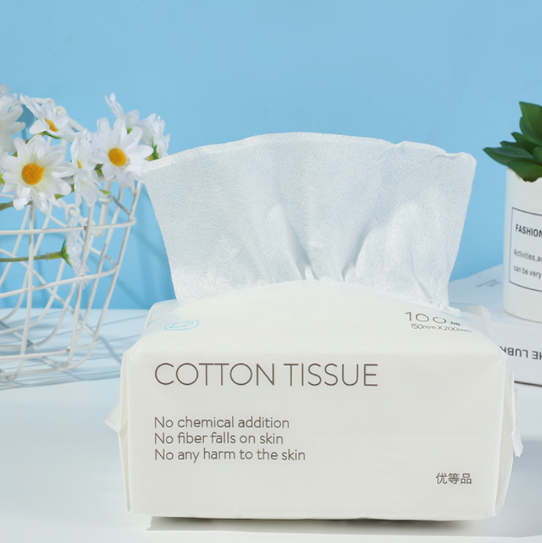 พร้อมส่ง!!! กระดาษทิชชูใยผ้าฝ้าย Cotton Tissue,Baby Care Cotton Tissue,Facial Dry Wipes Facial Tissue