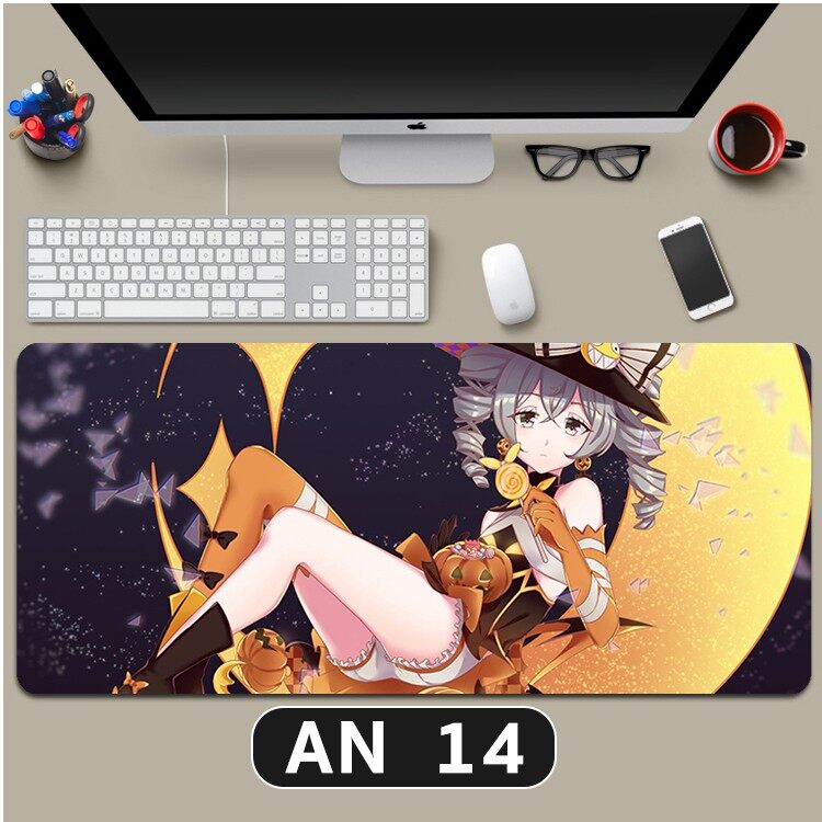 ☋❀﹍  แผ่นรองเมาส์ ลาย อนิเมะ Anime Mouse Pad ขนาด80x30 cm ( แผ่นรองเม้าส์ )