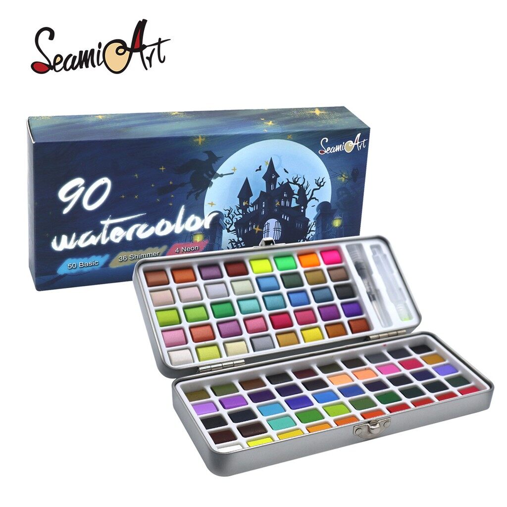 Hộp màu nước: Khám phá sức mạnh của nghệ thuật với hộp màu nước sáng tạo! Chất lượng cao và bền vững, các loại màu sẽ cho bạn những trải nghiệm thú vị với sự đa dạng màu sắc. Hãy sáng tạo và trổ tài vẽ tranh của riêng bạn.