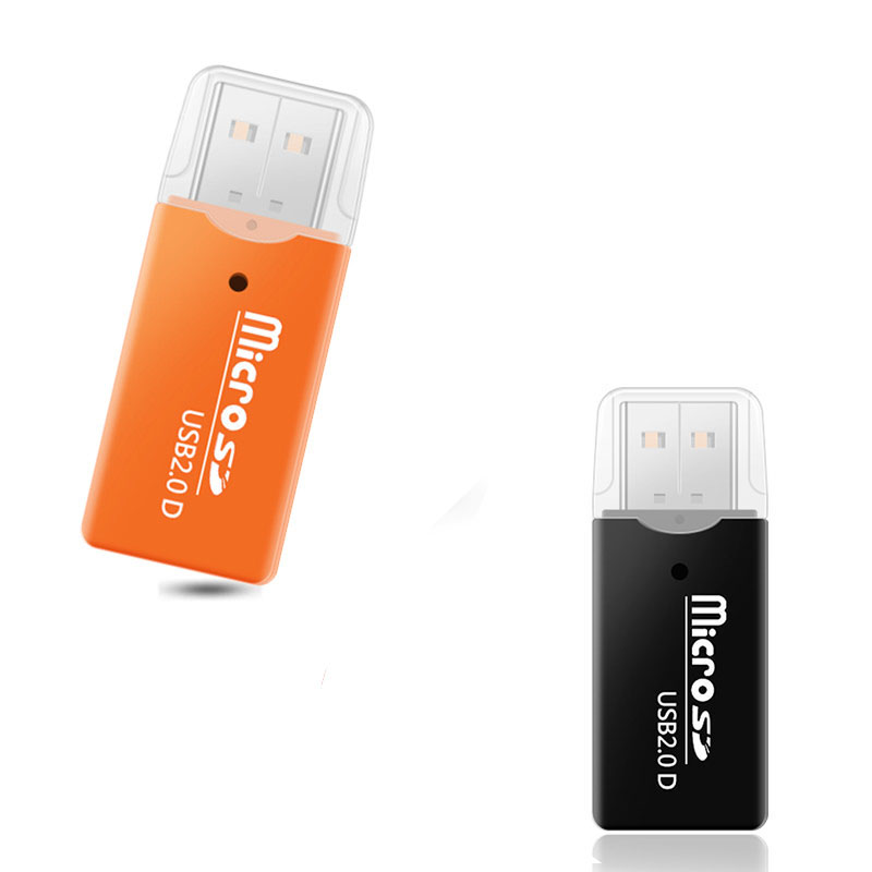 ซื้อหนึ่งแถมหนึ่ง แบบพกพา USB 2.0 Card Reader USB TF Micro SD OTG อะแดปเตอร์เครื่องอ่านการ์ดหน่วยความจำสำหรับ Samsung Macbook Huawei LeTV