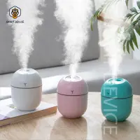 Mini Air Humidifier 220ML Aroma Essential Oil Diffuser for Home Car USB Fogger Mist Maker with LED Night Lamp