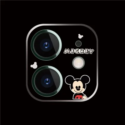 Original Luxury Stitch Mickey Camera Protector Case for Iphone 12 Camera Film for Iphone 11 ProMax Lens Protective Film (6)