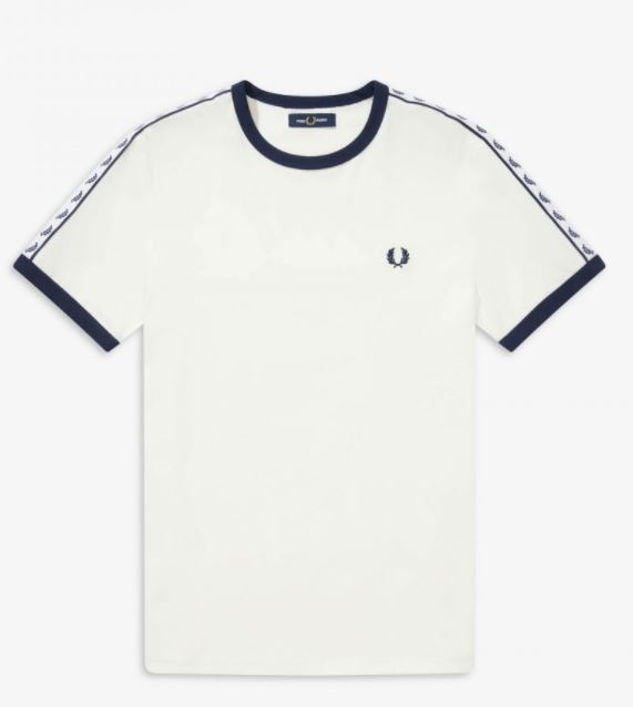 เสื้อยืดแขนสั้น Fred perry  งานปักลายแขน งานป้าย พร้อมส่ง