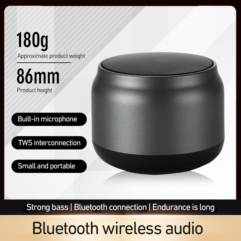 Mini Wireless Bluetooth Speaker With Built In Microphone By Mobi Mountain