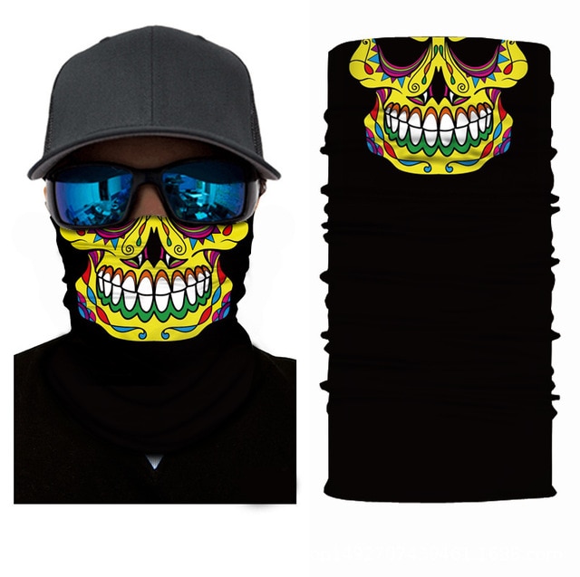 3d ผ้าพันคอ Mascarillas Venom คอขี่จักรยานผ้าพันคอเดินป่า Headband หมวกคลุมหัวสำหรับฤดูหนาวป้องกันฝุ่นสายรัดข้อมือ