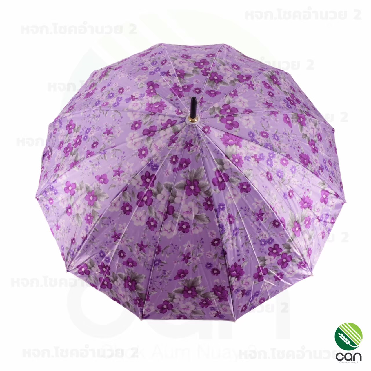 ร่มซาติน ขนาด 22 นิ้ว 12 ก้าน เลือกสีเลือกลายได้ คละสี คละลาย ร่มพกพา ร่มกันแดด ร่มกันUV Umbrella ร่มถือ