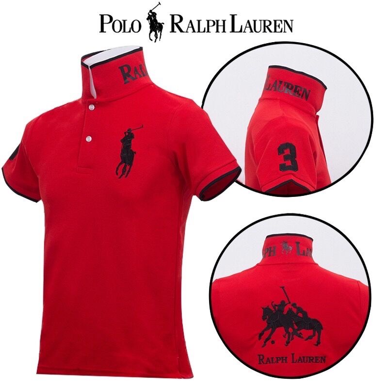 เสื้อผ้า Poloโลโก้ม้าโดดเด่น มีเอกลักษณ์เนื้อผ้า Cotton100% สินค้าตรงปก (รับประกันคุณภาพ)