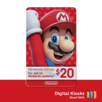 [Digital Code] Nintendo eShop 20 USD [ส่งเป็นโค้ด-อัตโนมัติบนแอป รับโค้ดทันทีหลังชำระเงิน]