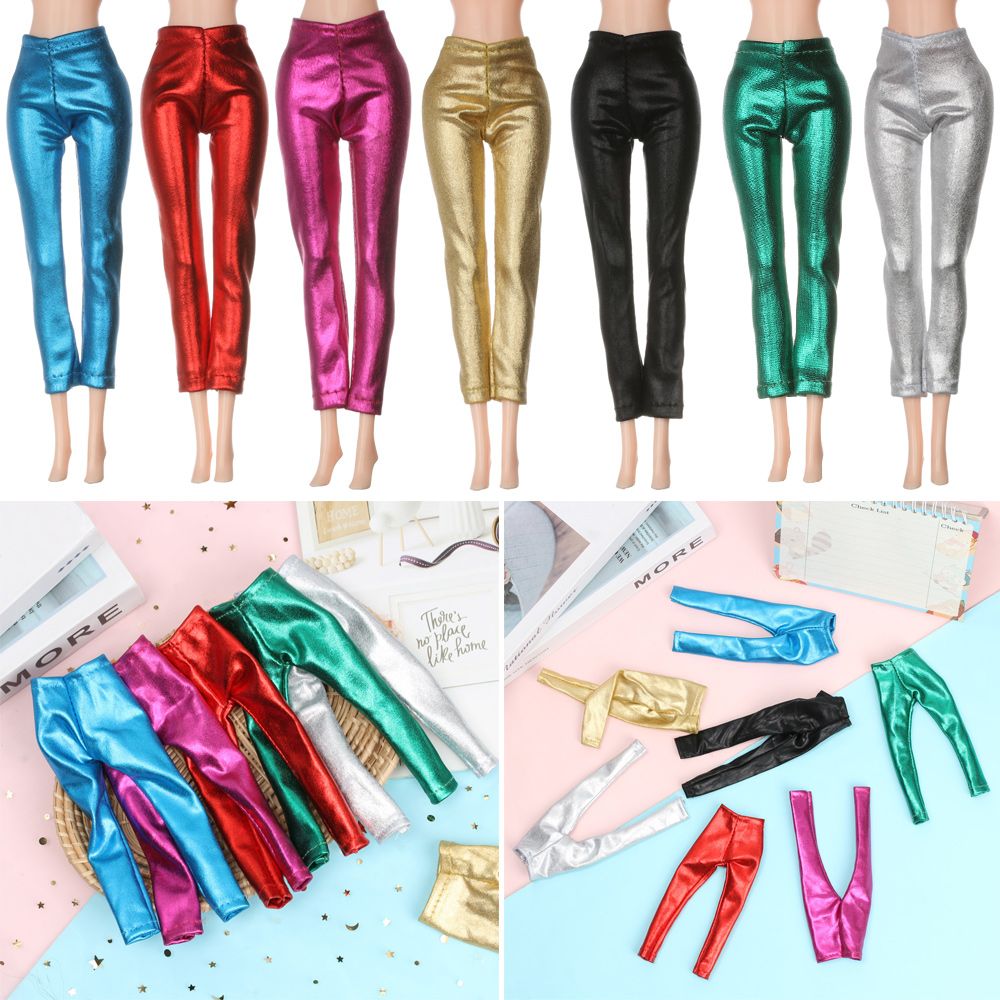THEISM PERSECUTE64TH2 High quality New Fashion 1/6 Doll Dolls Accessories Doll Clothes Elastic Trousers Handmade Candy Color Pants
