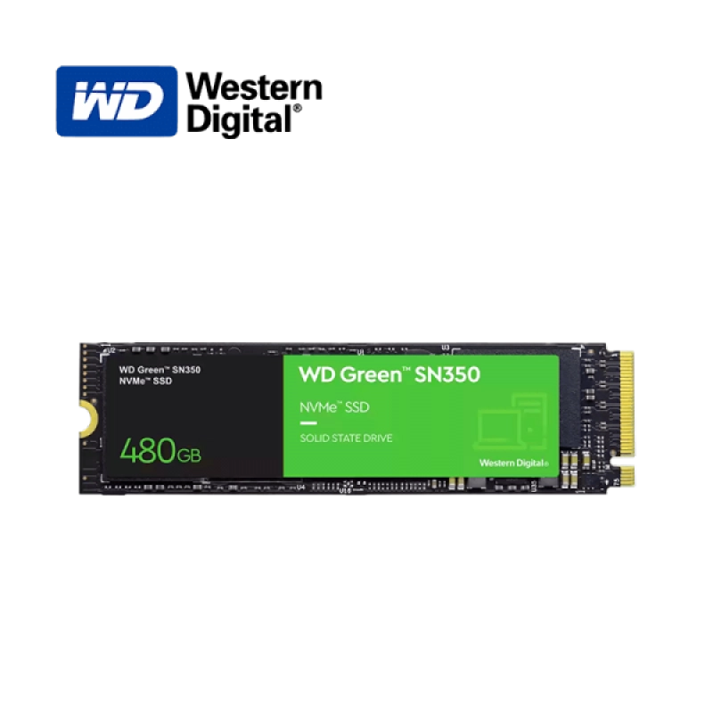 ภาพหน้าปกสินค้าWD SSD 480GB M.2 PCIE GREEN SN350 NVME WDS480G2G0C รับประกัน 3ปี SYNNEX จากร้าน NAVA IT GROUP บน Lazada