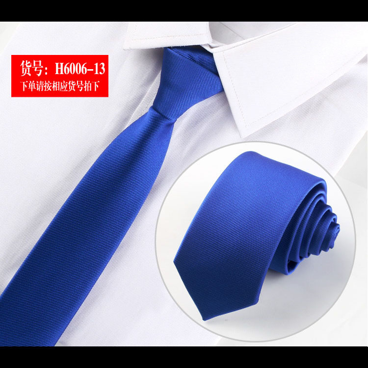 6cm New Fashion Solid Ties High Quality England Style Stripes JACQUARD WOVEN Men