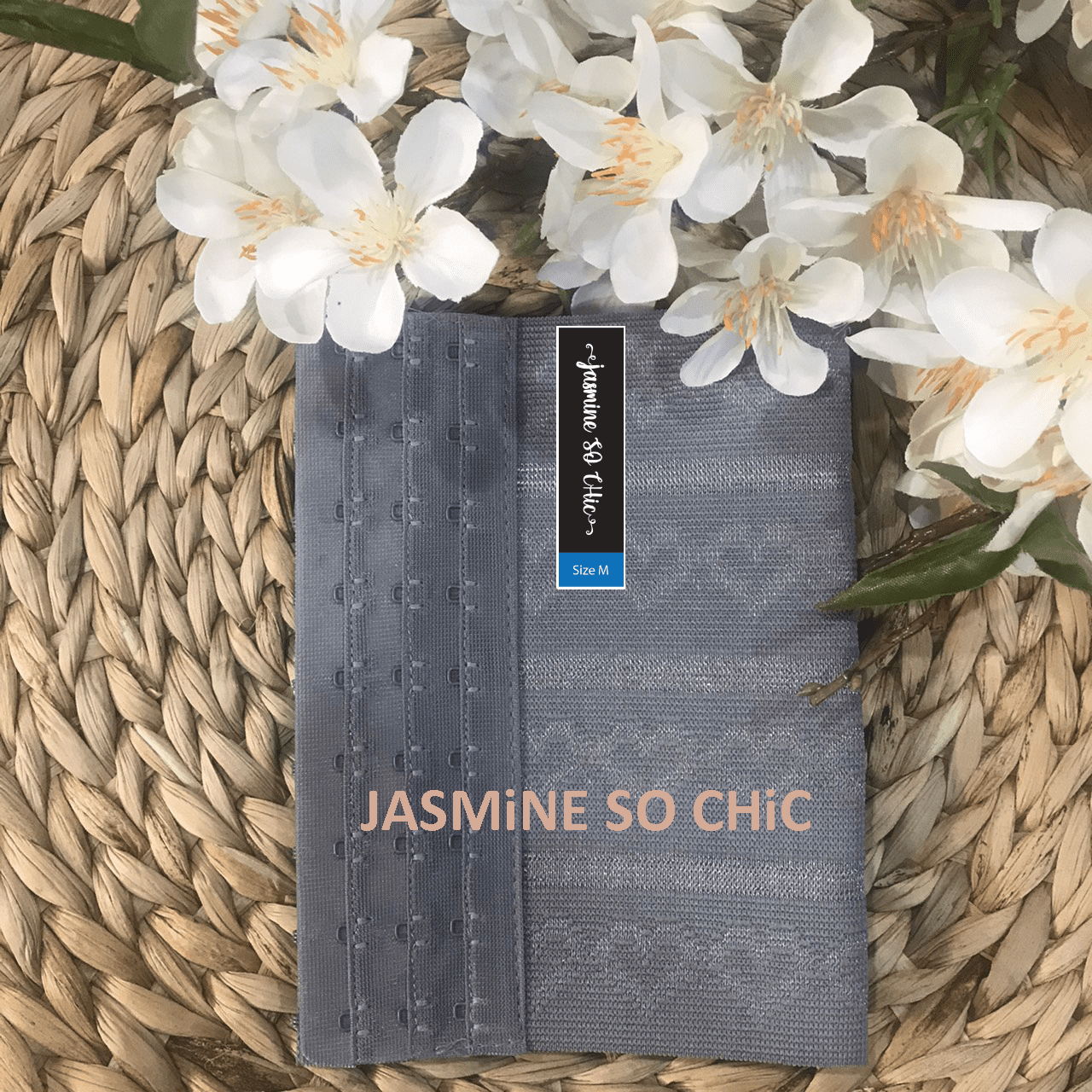 สเตย์รัดหน้าอก รัดหน้าท้อง สเตย์ทอม Brand JASMiNE SO CHiC (7 นิ้ว)