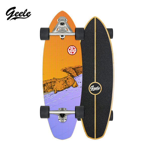 [พร้อมส่ง] Geele CX7 32inch Surfskate - เซิร์ฟสเก็ตจีลี (CX7 32นิ้ว) แถมฟรีกระเป๋าเก็บบอร์ด
