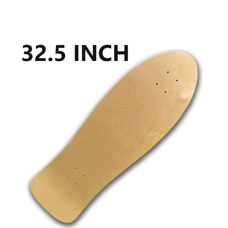 【พร้อมส่ง】Surfboard พื้นผิว34นิ้วกระดานโต้คลื่น32.5-นิ้วพื้นผิวเมเปิลสเก็ตบอร์ด Land เซิร์ฟสเกตบอร์ด