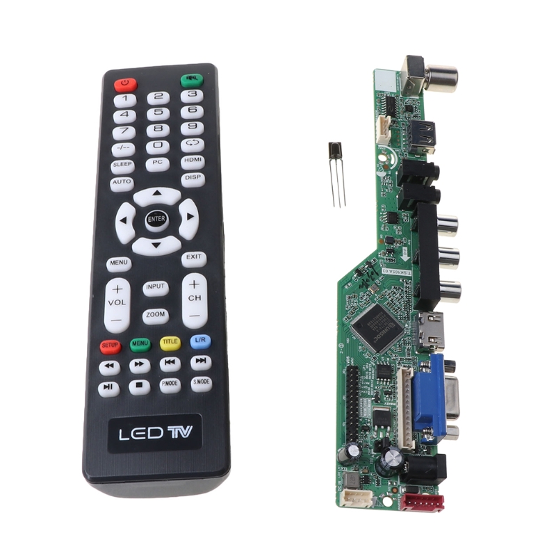 【Teedy 3C 】Bộ Bảng Điều Khiển Màn Hình LCD Thông Dụng Thay Thế Giao Diện USB V29 AV TV VGA HDMI SKR.03 T.V56.03 T.V53.03
