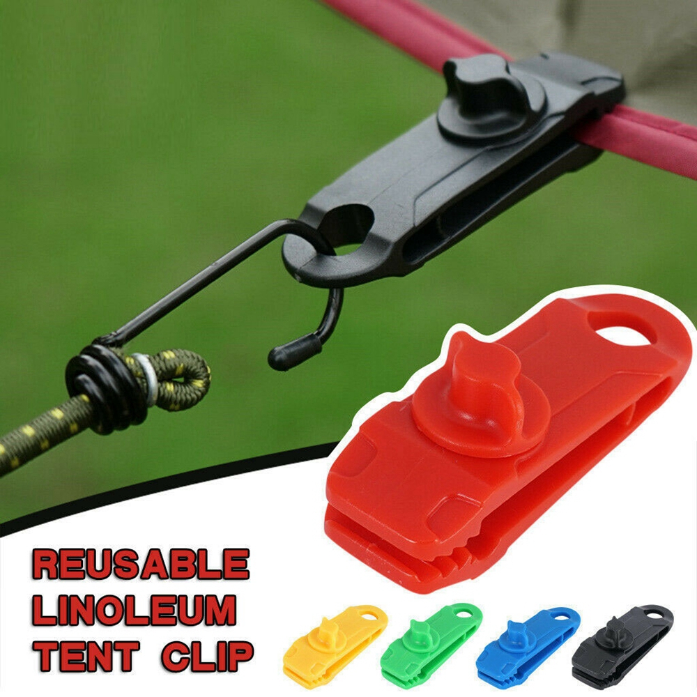 CUANFENGS28 1/5/10Pcs Clamp Tarp Caravan Jaw Grip Gripper Tents Accessories Tarp Clips Canvas Tighten tool Camping Tent Holder Windproof Clip Hook