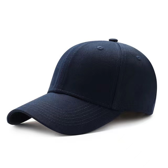 หมวกแก๊ป หมวกเปล่า  หมวกแก๊ปแฟชั่น ราคาถูก หมวกเกาหลี หมวกไม่มีลาย หมวกสีพื้น ผ้าใยสังเคราะห์ ดำ ขาว น้ำเงิน แดง  (AA11 )