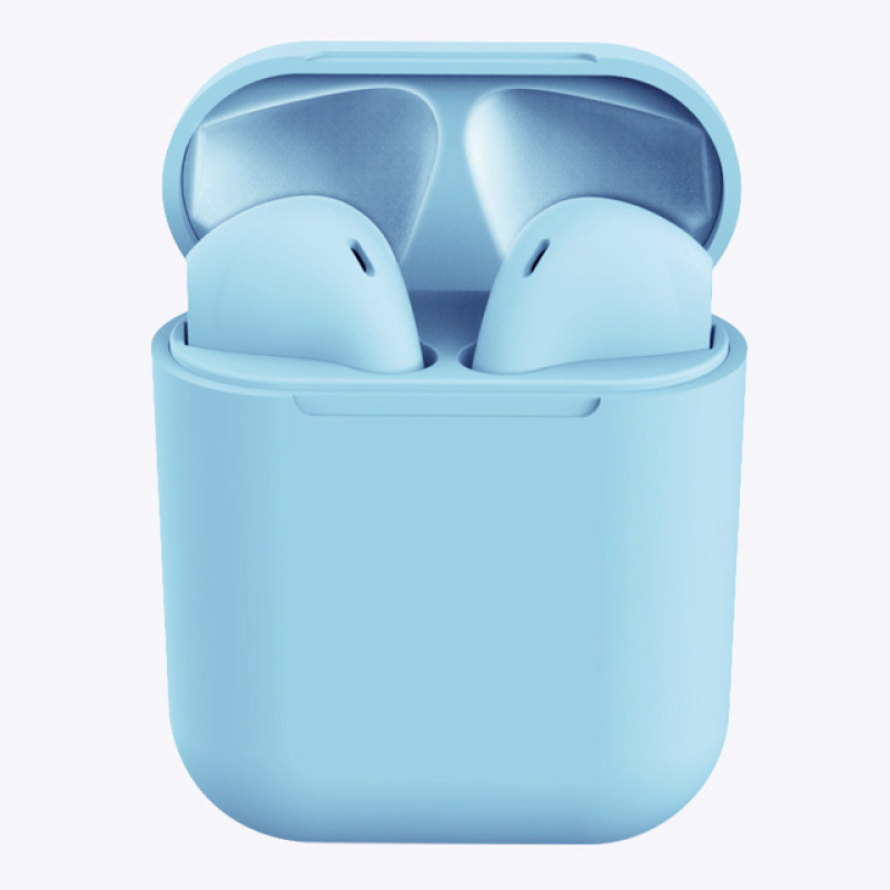 Janet หูฟังบลูทูธ 5.0 รุ่น i12 หูฟังไร้สาย หูฟังแบบสอดหู พร้อมกล่องชารจ์ รองรับสมาร์ทโฟนทุกรุ่น Bluetooth Ear buds With Charging Box i12 TWS