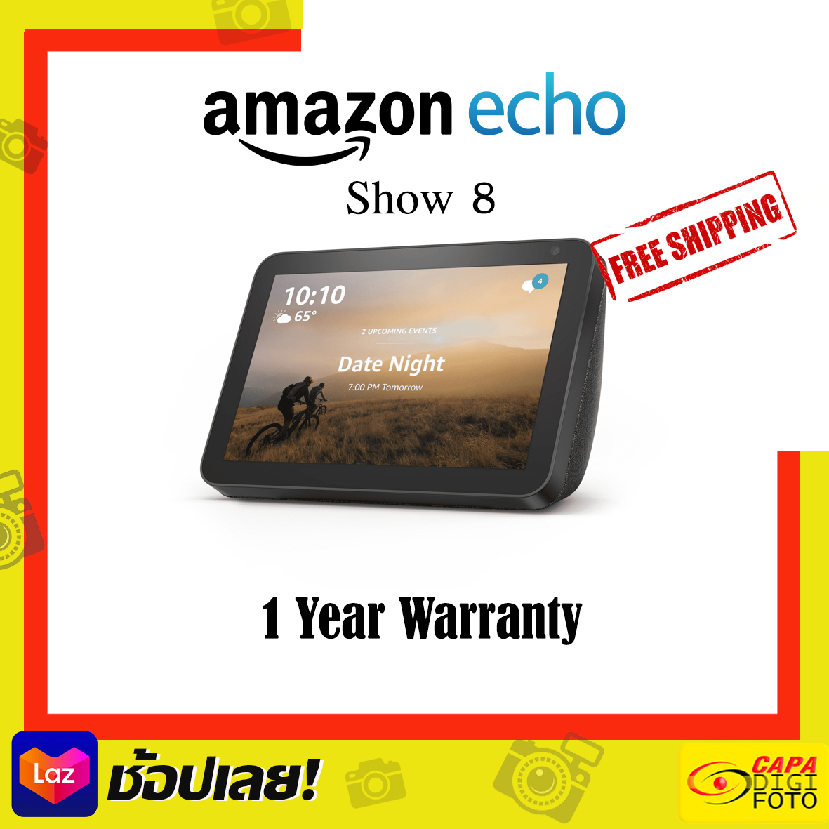 Amazon Echo Show 8 (Smart display 8") ลำโพงอัจฉริยะ