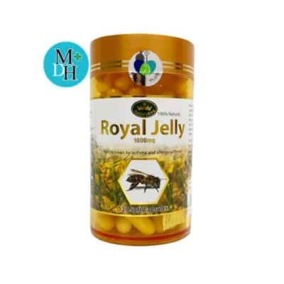 Nature's King ROYAL JELLY 120 CAP นมผึ้ง 1000 mg (07665) / COSTAR 120 CAP (19726) (2)