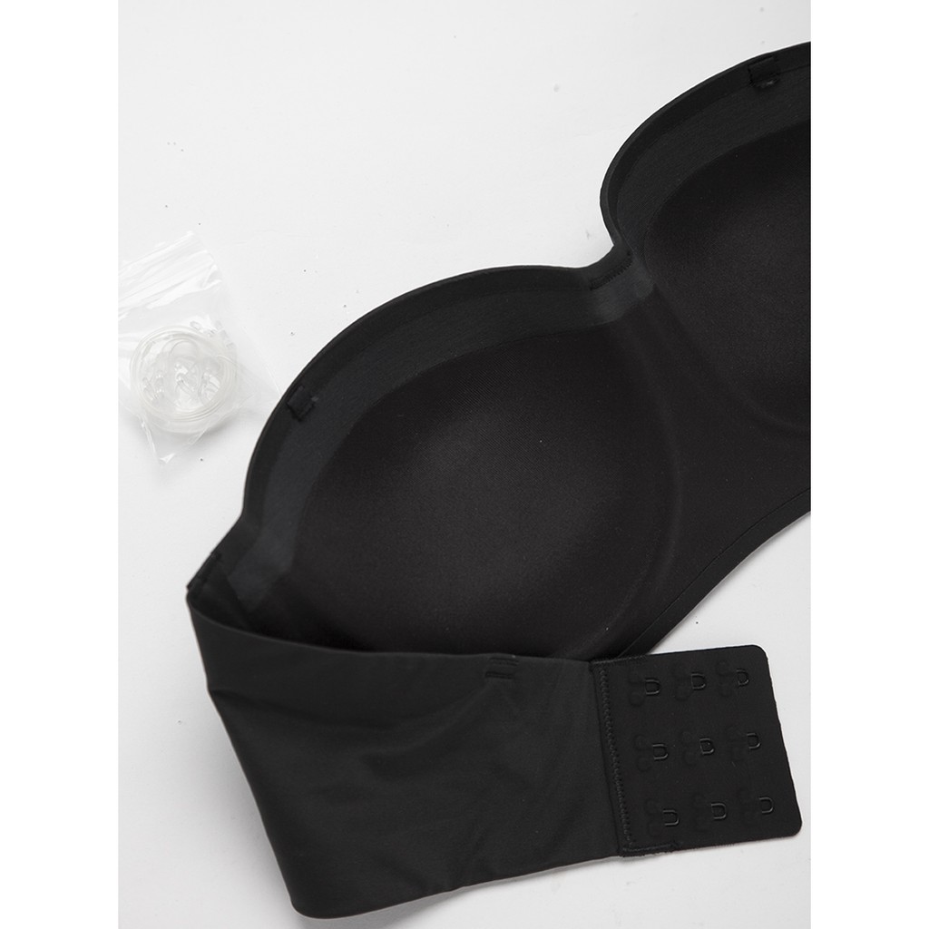 Sabina (ดันทรง) เสื้อชั้นใน Body Bra (เกาะอก) Seamless Fit (มีโครง) Soft Doomm SBH8888BK สีดำ