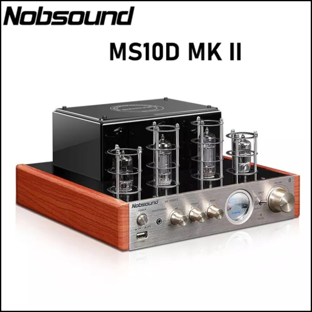 NOBSOUND MS-10D MK II แอมป์หลอด Stereo กำลังขับ ข้างละ25 Watt เสียงหวาน คุ้มค่า ราคาประหยัด  รับประกัน 3 เดือน