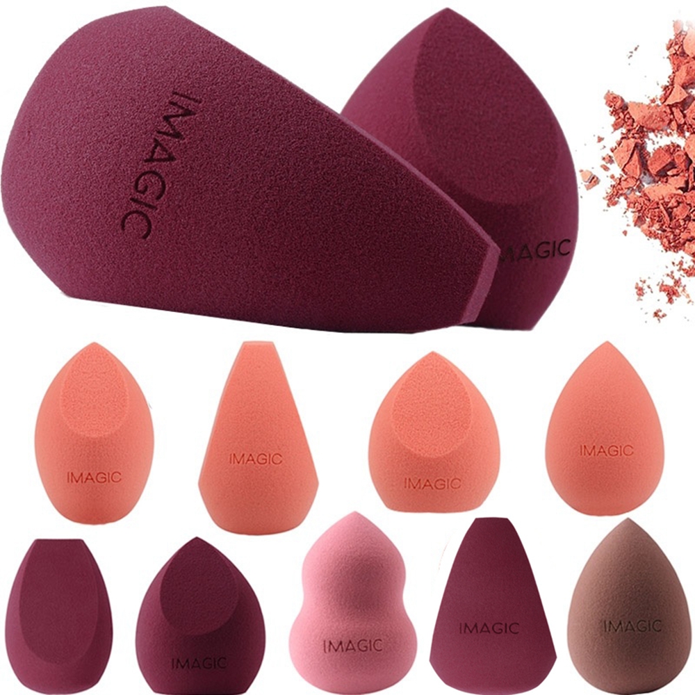 OP7HLM25X Hot Beauty Tool Smooth Fashion Makeup Sponge Foundation Blender Wet and Dry Dual Use Powder Puff