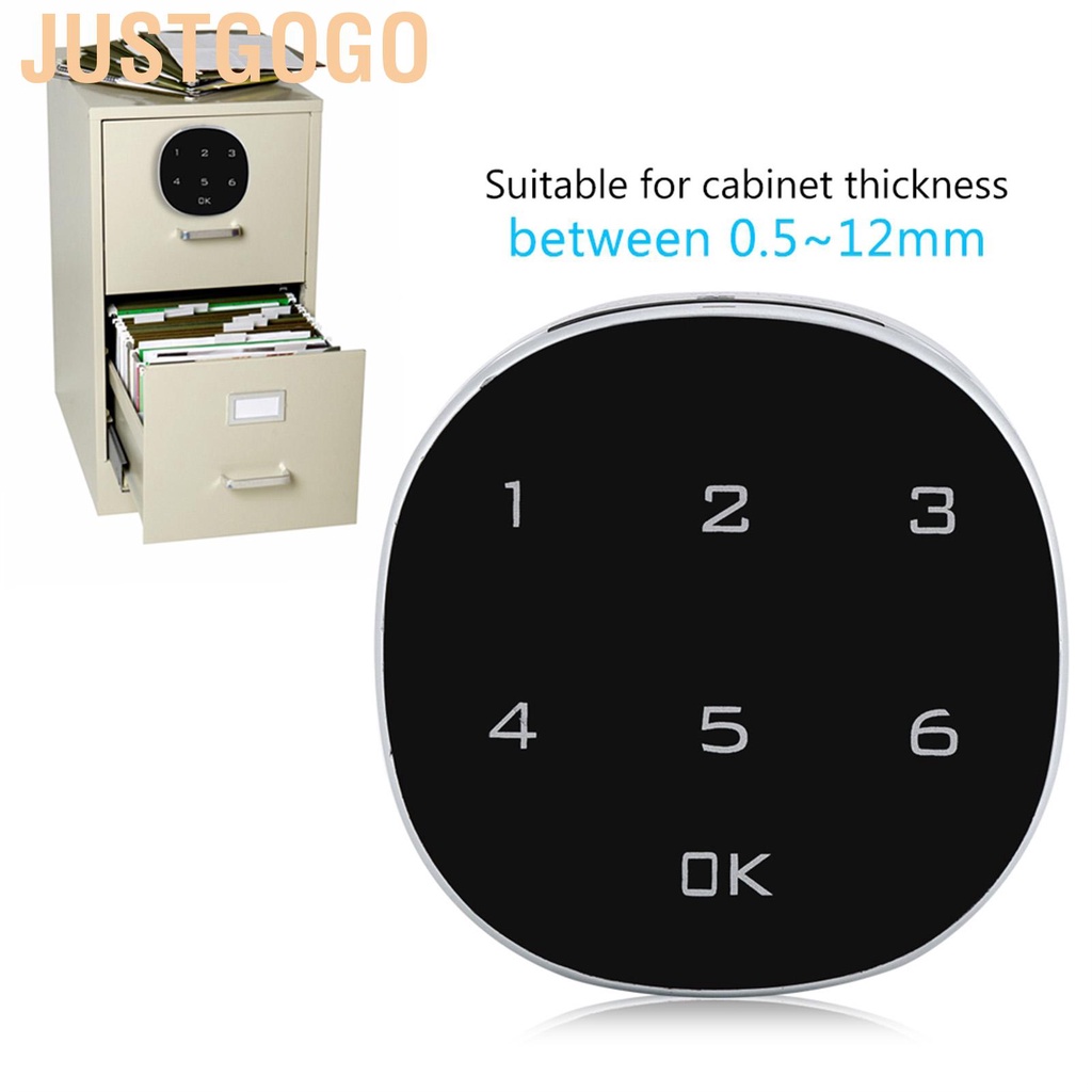 [Justgogo]Digital Zinc Alloy Code Digital Pas Safe Lock