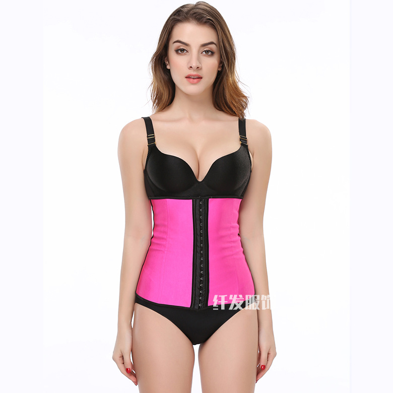 Waist clothes spot wholesale and exercise 9 steel reinforced rubber belt of corsets corset latex garment